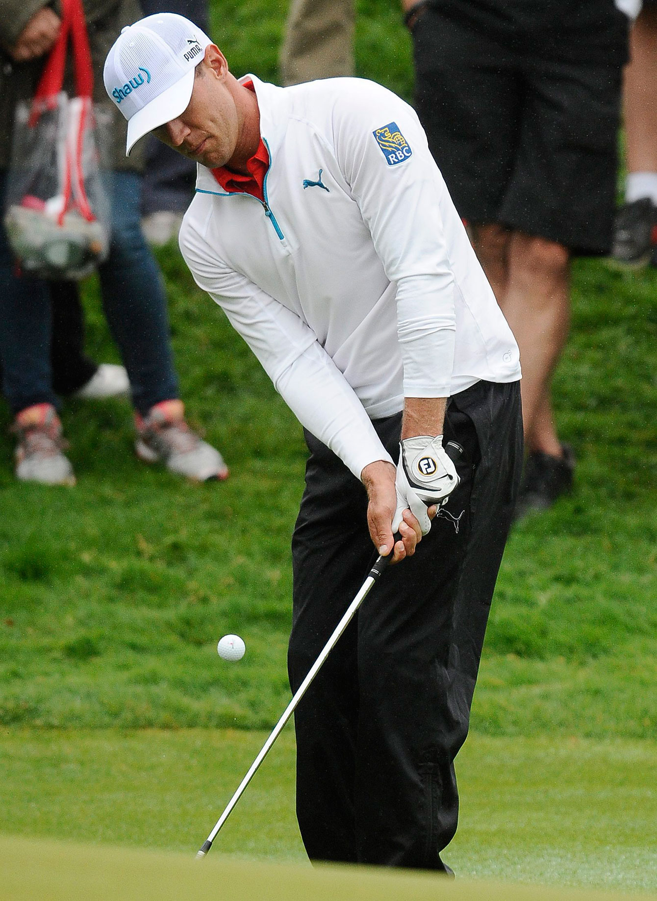 Graham DeLaet at the Travelers Championship in Connecticut on June 28, 2015. 