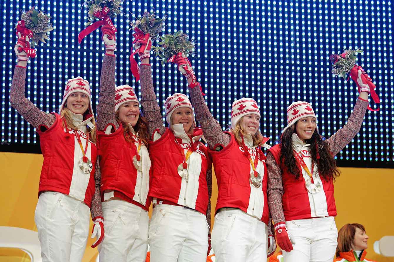 Team pursuit silver medal (Turin 2006)