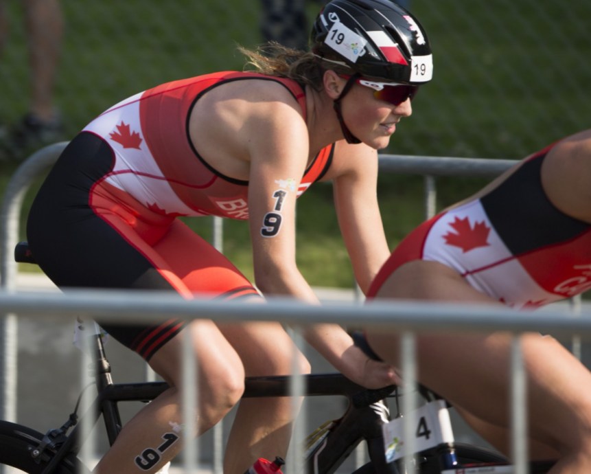 Joanna Brown Joanna Brown during the Women's Triathalon