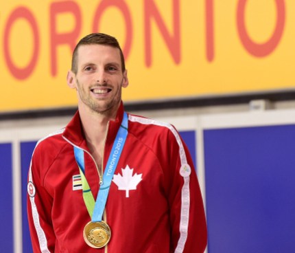 Ryan Cochrane Ryan Cochrane smiles after receiving his Pan Am gold medal in the 400m freestyle, he also won the 1500m freestyle.