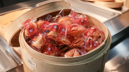 Pan Am Athletes' Village food hall Fortune cookies at the Spadina food station (photo: Alexa Fernando)