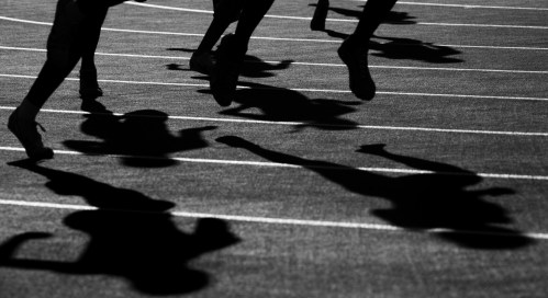 Athletics - TO2015 An 'outside the box' image from the Pan Am Games athletics venue (COC Photo by Jason Ransom).