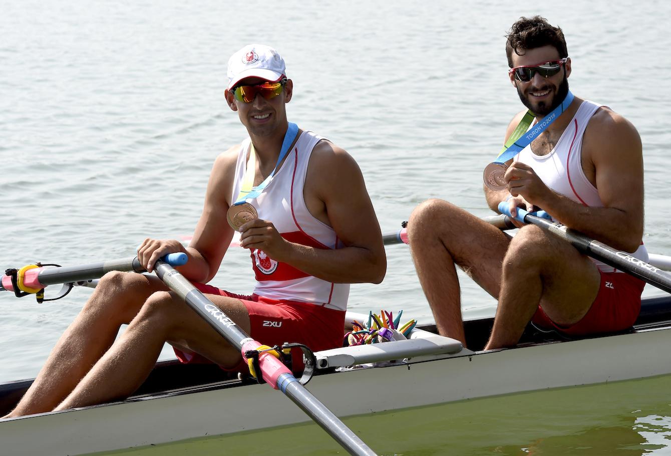 Canada took bronze in the men’s double sculls.