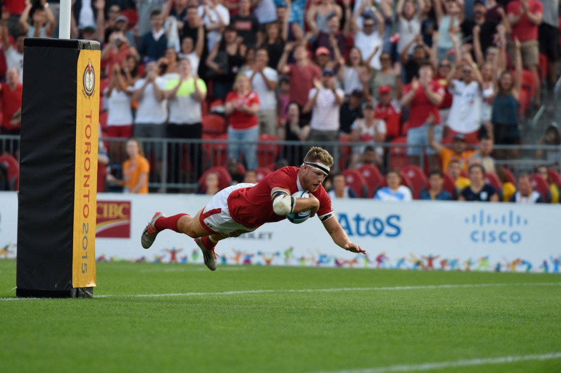 Conor Trainor scored 10 points to lead Canada to gold. (Photo: Jason Ransom)