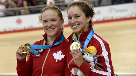 Kate O'Brien and Monique Sullivan take gold and silver in Women's Team Sprint.