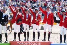 Jumping Team with their medals