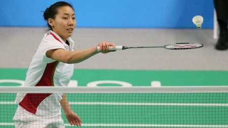 Michelle Li of Markham, Ont. was the gold medalist in badminton finals