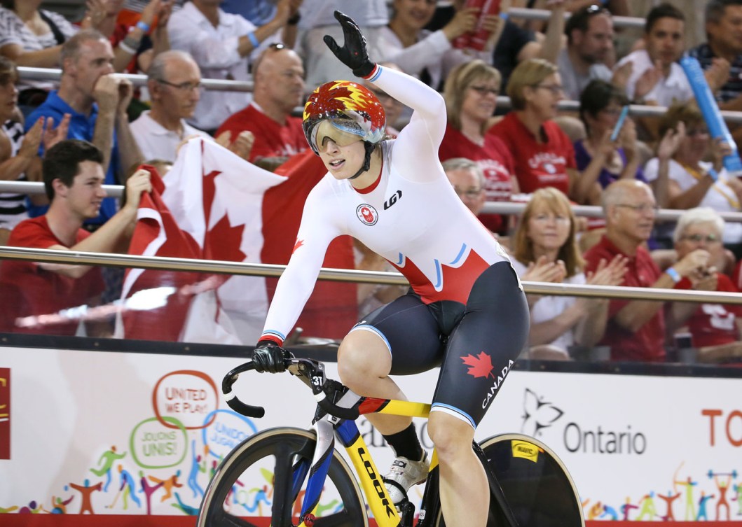 Monique Sullivan won gold and teammate Kate O'Brien took silver in the women's sprint. (Photo: Mike Ridewood)