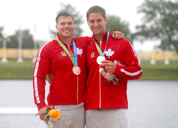 Canada's Mark De Jonge and Pierre-Luc Poulin tied Brazil for Bronze