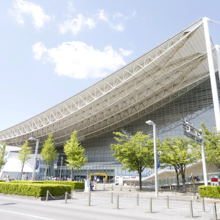 Team Canada - Makuhari Messe view of makuhari messe