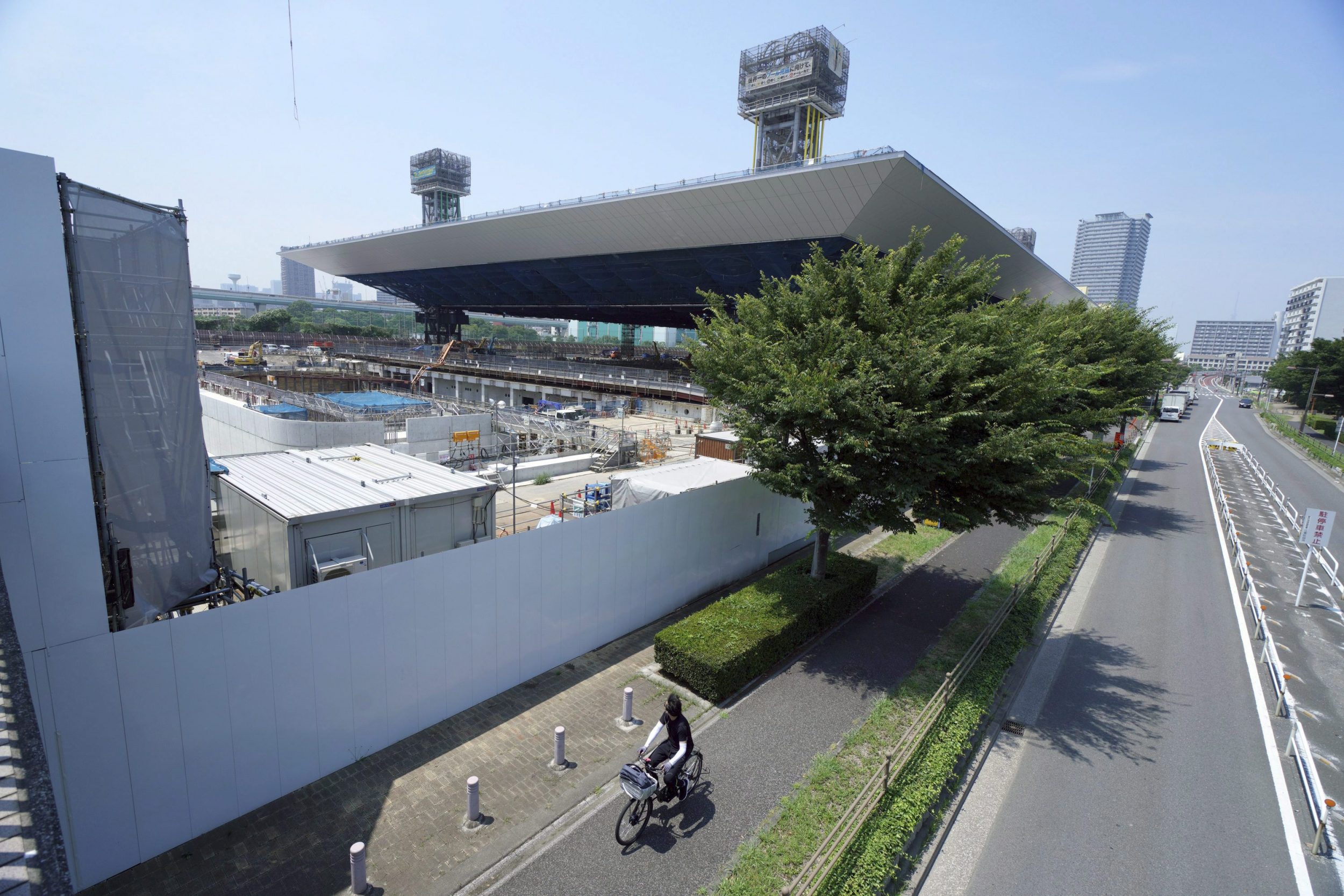 Scenic of Tokyo Aquatics Centre