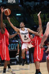 Phil Scrubb in action at the FIBA Olympic qualifier in Mexico City in September, 2015. (Photo: FIBA)