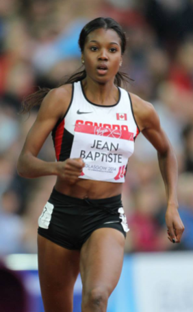 Audrey Jean-Baptiste, athletics.