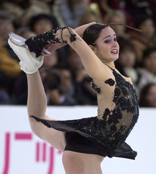 Kaetlyn Osmond Kaetlyn Osmond at Skate Canada International on October 31, 2015.