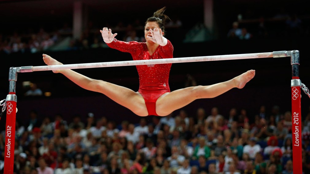Brittany Rogers competing at London 2012