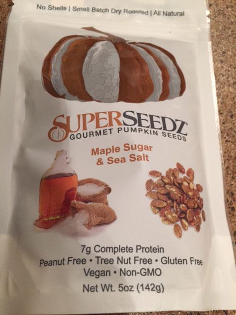 Pumpkin seeds are high in iron and protein, making them a good snack on the road