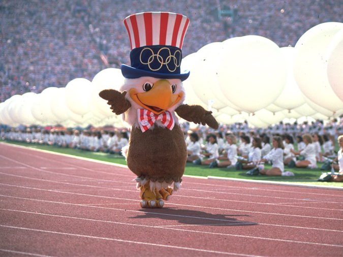 Sam, the mascot for Los Angeles 1984. (Photo: IOC)
