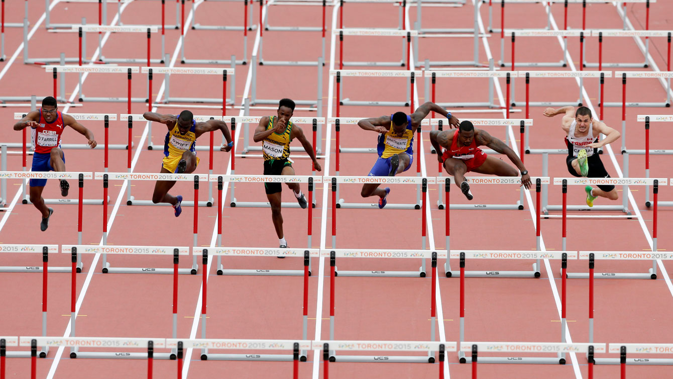 Johnathan Cabral at the Pan Am Games on July 24, 2015 (Gregory Bull)