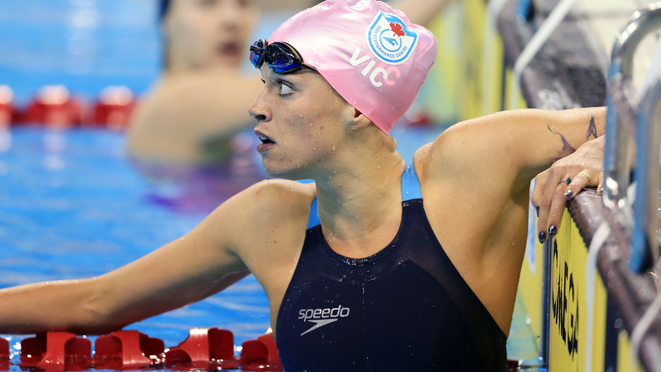 Hilary Caldwell of White Rock, BC (Photo: Vaughn Ridley for Swimming Canada).