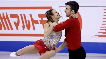 Meagan Duhamel, Eric Radford Meagan Duhamel and Eric Radford during their short skate at ISU Figure Skating World Championships on April 1, 2016.
