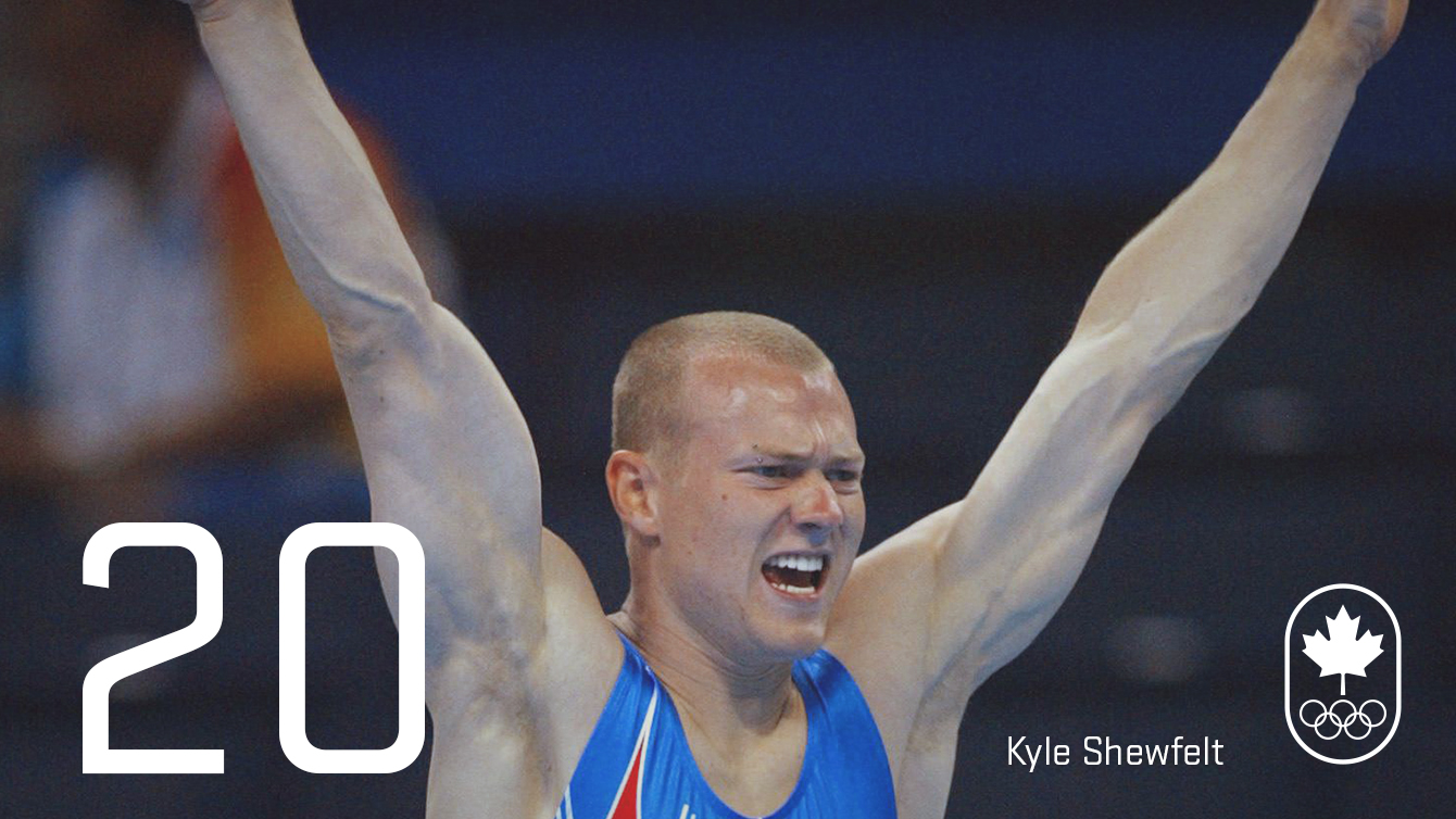 Day 20 - Kyle Shewfelt: Athens 2004, gymnastics (gold)