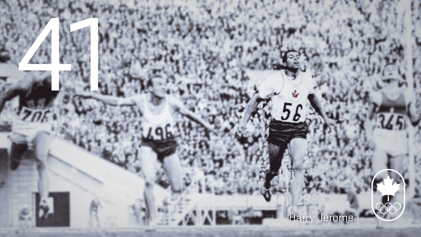 Day 41 - Harry Jerome: Tokyo 1964, athletics (bronze)