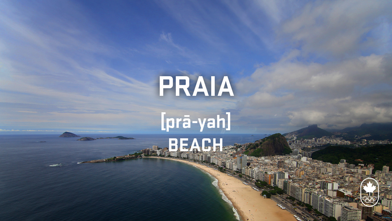 Praia, phonetic and translation - Carioca Crash Course