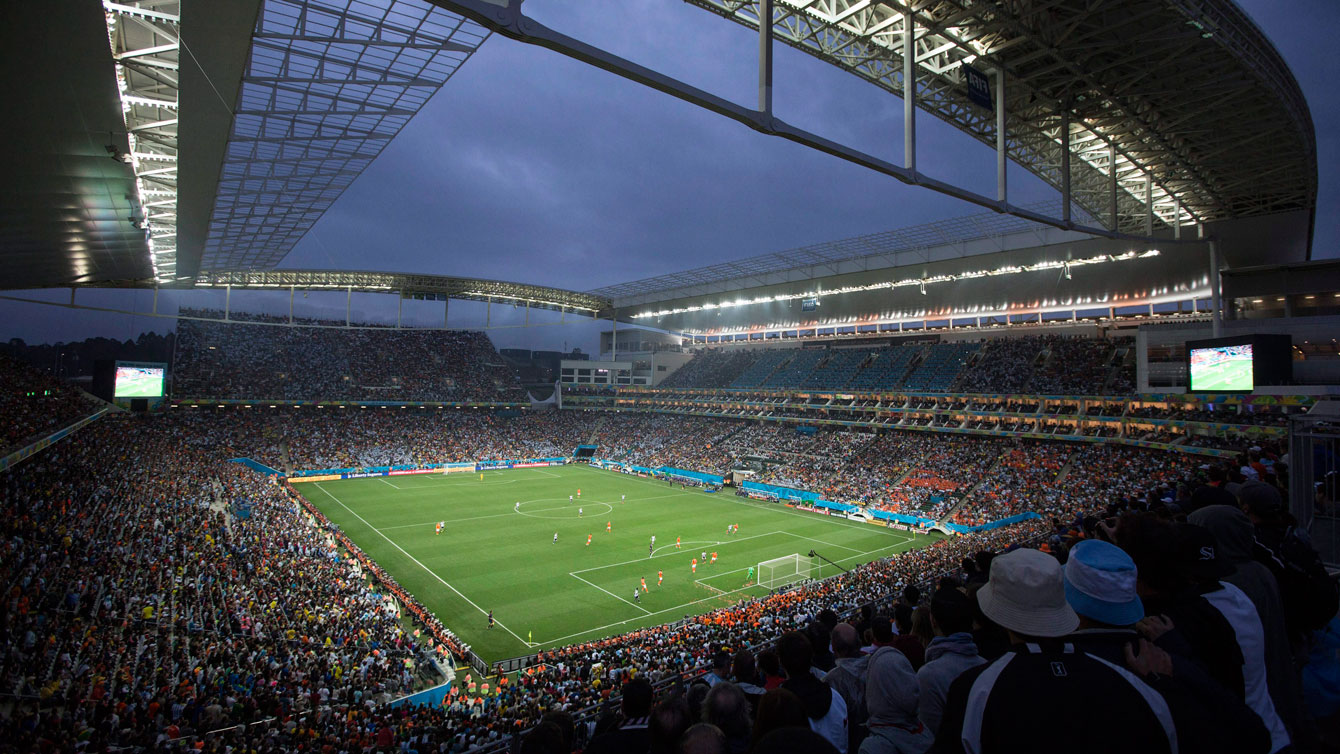 Corinthians Arena, Sao Paulo, Brazil