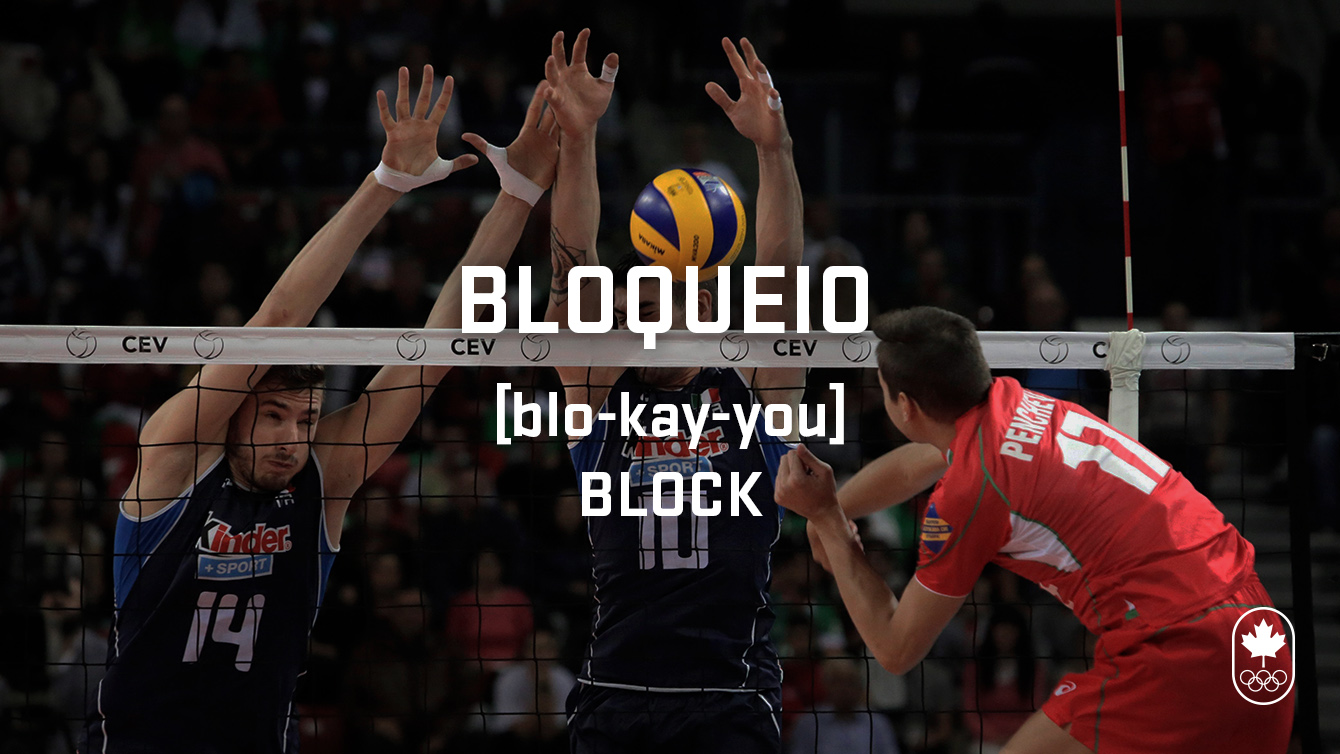 Block (bloqueio), Carioca Crash Course, Volleyball edition