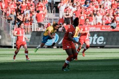 Marta striking from a distance