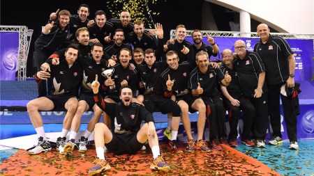 Canada wins 2016 Volleyball World League, July 10 / Photo via FIVB