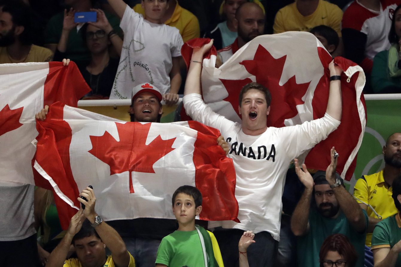 Rio 2016: Fans at men's volleyball