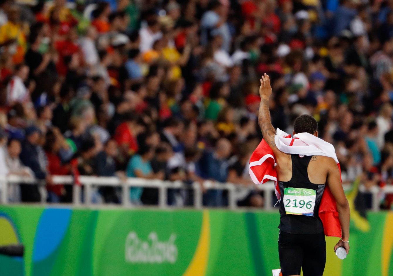 Andre De Grasse, Rio 2016. August 18, 2016. COC Photo/Stephen Hosier