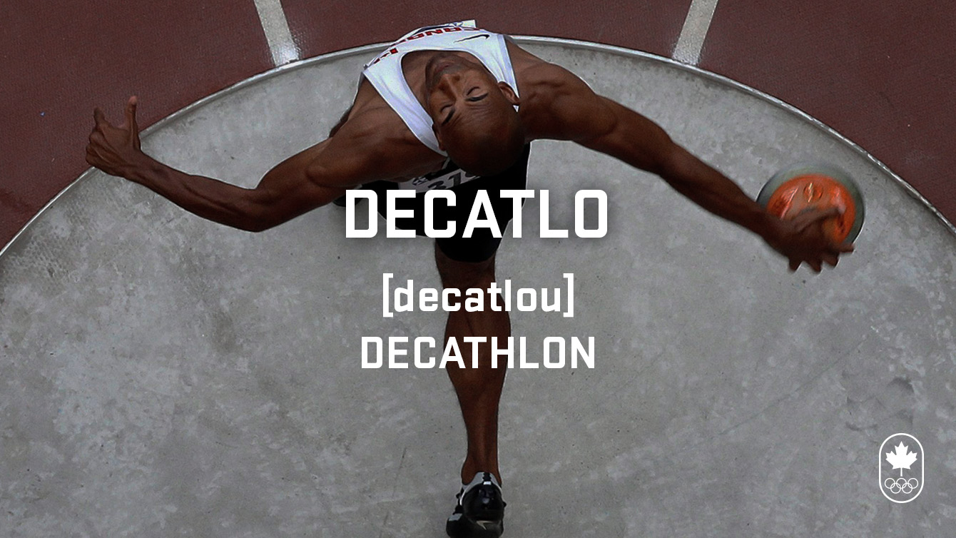 decathlon (decatlo), Carioca Crash Course, athletics edition