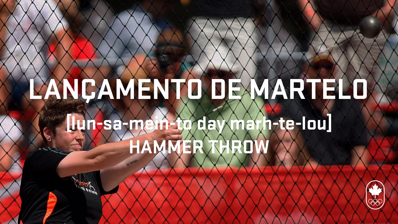 Hammer throw (lançamento de martelo), Carioca Crash Course, Athletics edition