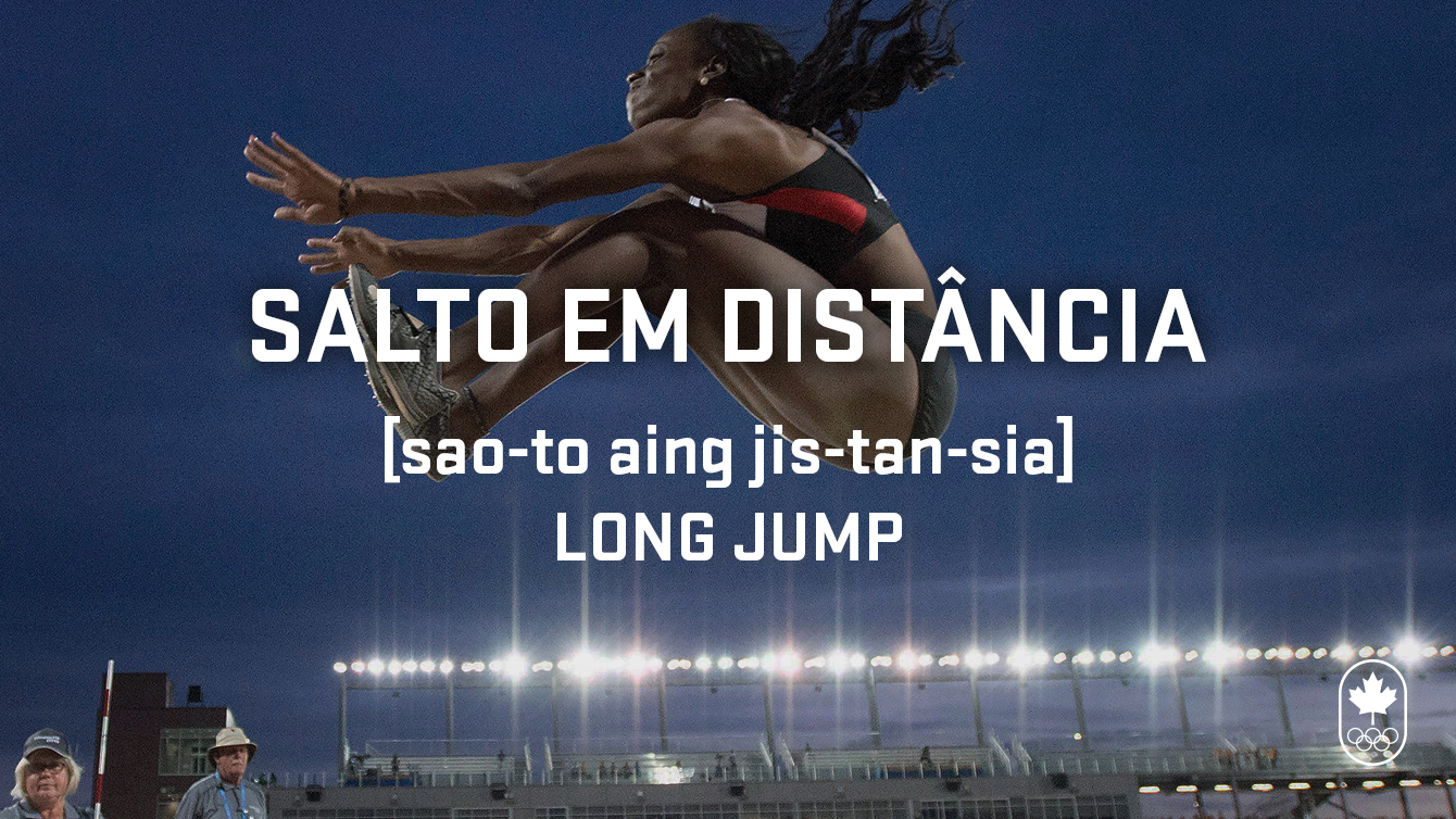 long jump (salto em distância). Carioca Crash Course, athletics edition