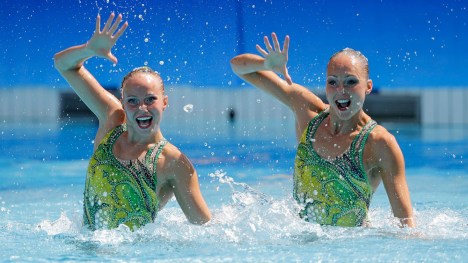Rio 2016: Jacqueline Simoneau and Karine Thomas. August 15, 2016. AP Photo/Wong Maye-E.