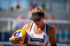 Heather Bansley at the FIVB world tour finals