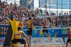 Schalk during the FIVB World Tour Finals