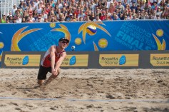 Schalks during the FIVB World Tour Finals