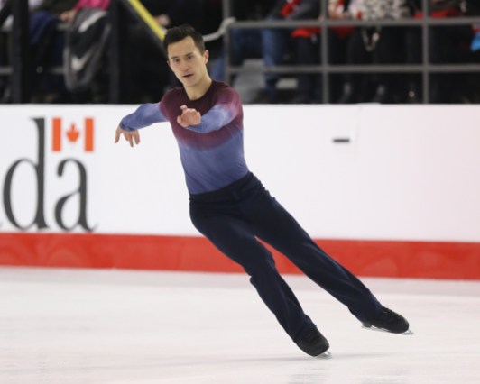 Patrick Chan Canadian Tire National Skating Championships 2017 Patrick Chan in the free skate at the Canadian Tire National Skating Championships, January, 21, 2017 PHOTO: Greg Kolz