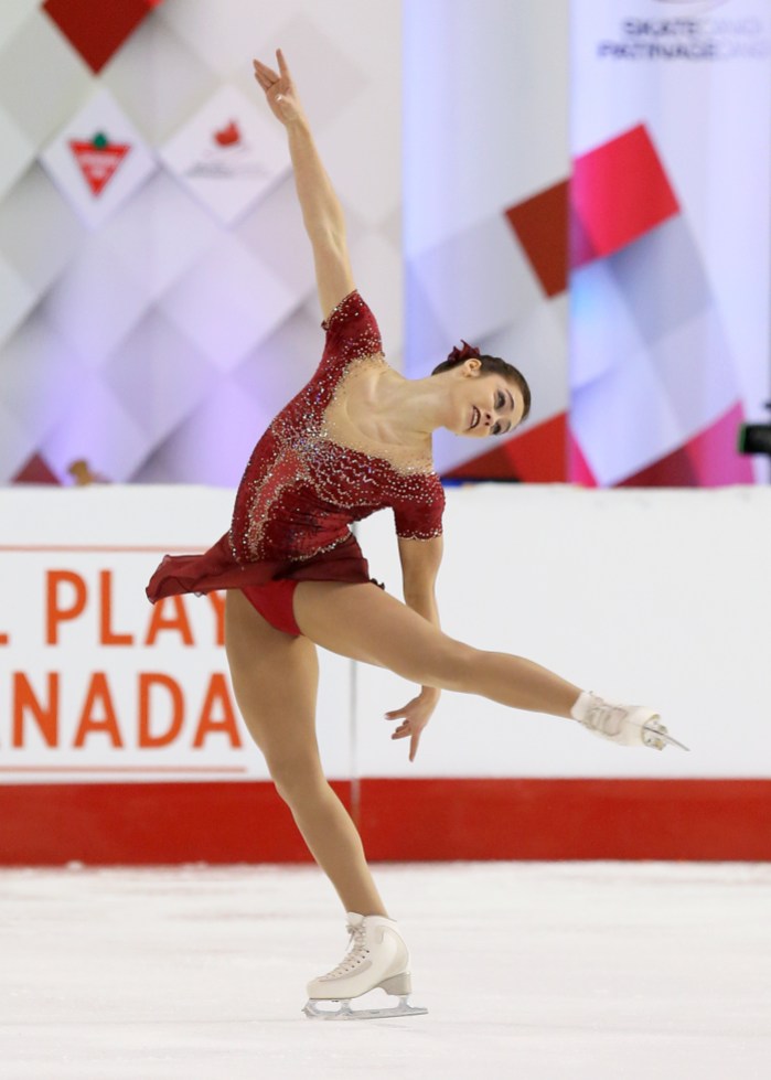 Kaetlyn Osmond Canadian Tire National Skating Championships 2017 Kaetlyn Osmond in the free skate at the Canadian Tire National Skating Championships, January, 21, 2017 PHOTO: Greg Kolz