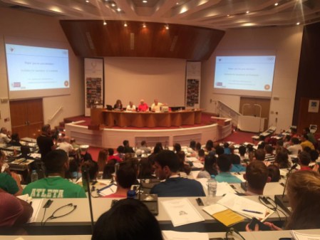 classroom Participates attend sessions presented by the International Olympic Academy