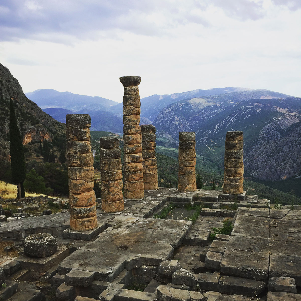 Visit sights like the Temple of Zeus