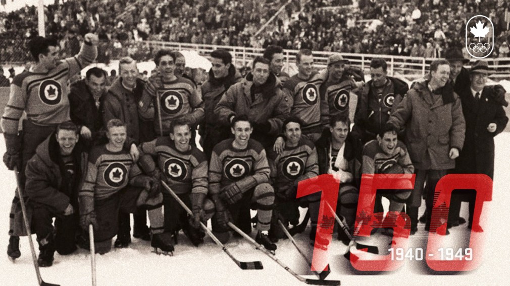150 years of Canadian sport: the 1940s