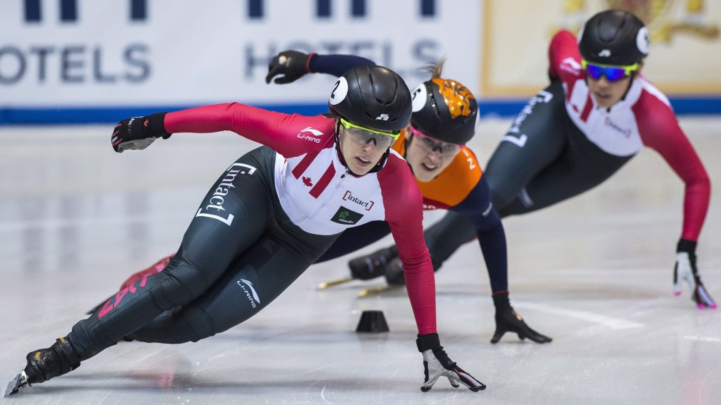 Short track speed skaters hit the ice for a place in PyeongChang