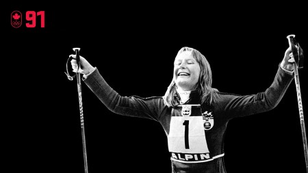 Just 18-years-old, Kathy Kreiner was competing in her second Olympic Games at Innsbruck 1976 when she won giant slalom gold to become alpine skiing’s youngest Olympic champion at the time. It fulfilled her dream of winning the same Olympic event as Nancy Greene had done 8 years earlier. BE EXCELLENT