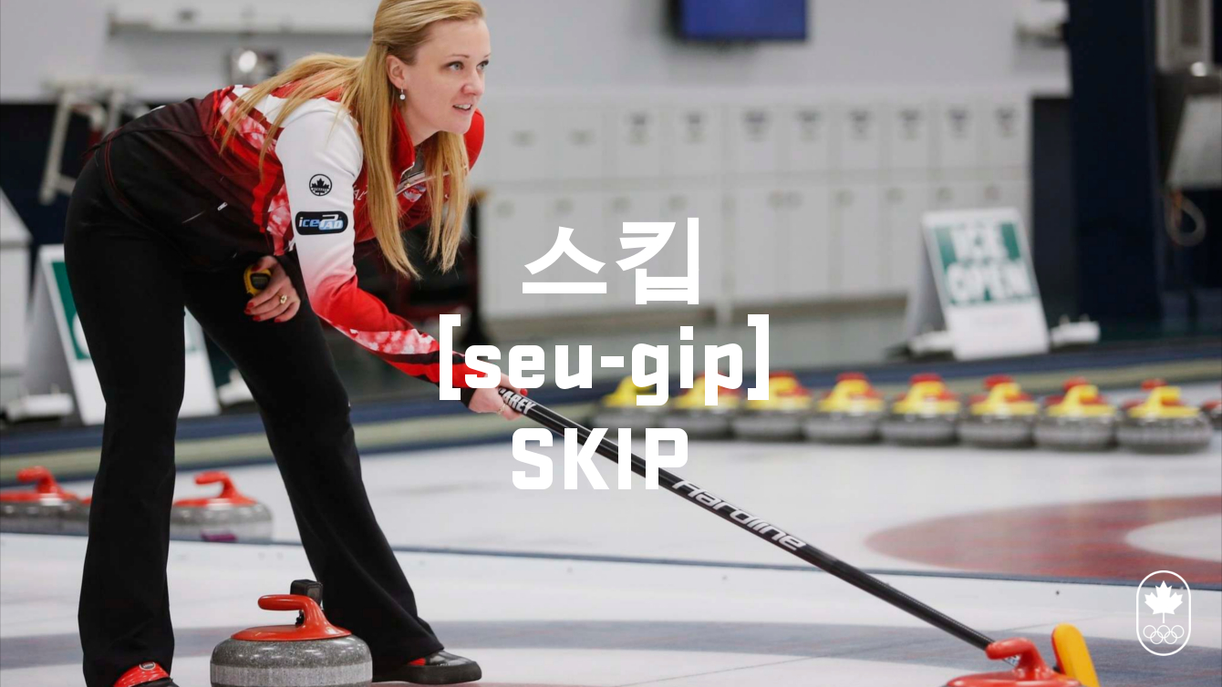 Team Canada - Curling Skip Hangul seugip