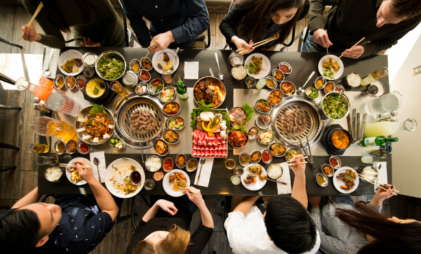 Team Canada - Korean Table