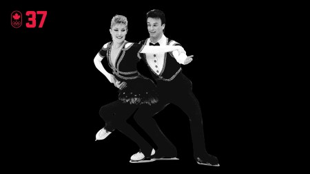100 COUNTDOWN 37 HOR Three-time world medallists, Tracy Wilson and Rob McCall were the first Canadian ice dancers to win an Olympic medal with their bronze at Calgary 1988. When McCall passed away three years later from AIDS-related brain cancer, he inspired his fellow skaters in a tribute show that raised more than $500,000 for AIDS research. BE INCLUSIVE